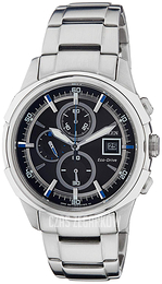 Citizen Chrono Czarny/Stal Ø43 mm CA0370-54E