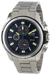 Citizen Eco Drive 180 Czarny/Stal Ø41 mm CA0428-56E