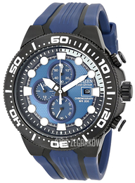Citizen Niebieski/Guma Ø50 mm CA0515-02L