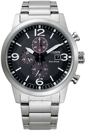 Citizen Chrono Czarny/Stal Ø43 mm CA0741-89E