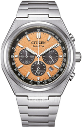 Citizen Chrono Pomarańczowy/Tytan Ø43 mm CA4610-85Z