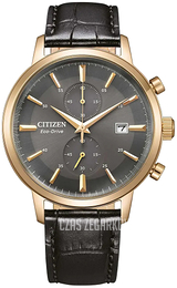Citizen Vintage Szary/Skóra Ø42 mm CA7067-11H