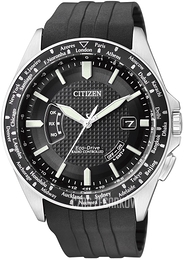 Citizen Radio Controlled Promaster Land Czarny/Guma Ø44 mm CB0021-06E