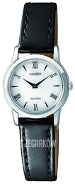 Citizen Stiletto Biały/Skóra Ø22 mm EG3040-09A