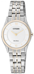 Citizen Elegance Srebrny/Stal w kolorze różowego złota Ø26 mm EG3225-54A