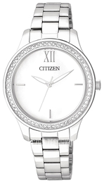 Citizen Dress Biały/Stal Ø32 mm EL3081-58A