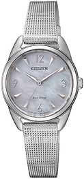 Citizen Eco Drive 180 Biały/Stal Ø26 mm EM0681-85D