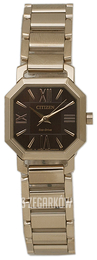 Citizen Brązowy/Stal w kolorze różowego złota Ø23 mm EP5892-59W