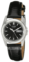 Citizen Dress Czarny/Skóra Ø27 mm EQ0560-09E