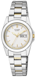 Citizen Sport Biały/Stal w odcieniu złota Ø27 mm EQ0564-59AE