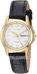 Citizen Elegant Srebrny/Skóra Ø28 mm EQ0593-26A