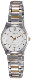 Citizen Dress Srebrny/Stal w odcieniu złota Ø27 mm ER0201-72A
