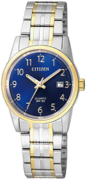 Citizen Elegance Niebieski/Stal w odcieniu złota Ø27 mm EU6004-56L
