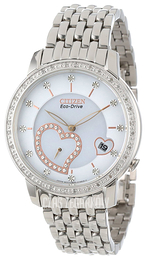 Citizen Desire Biały/Stal Ø38 mm EV1000-58A