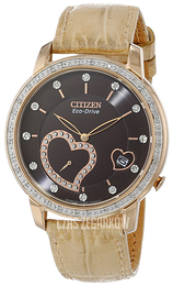 Citizen Desire Brązowy/Tkanina Ø38 mm EV1003-09X