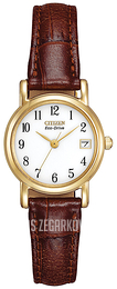 Citizen Biały/Skóra Ø23 mm EW1272-01A