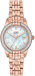 Citizen Biały/Stal w kolorze różowego złota Ø29 mm EW1683-65D