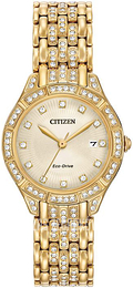 Citizen Szampański/Stal w odcieniu złota Ø28 mm EW2322-50P