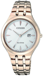 Citizen Elegance Srebrny/Stal w kolorze różowego złota Ø31.8 mm EW2493-81B