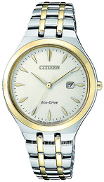 Citizen Elegance Kremowy/Stal w odcieniu złota Ø31.8 mm EW2494-89B