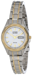 Citizen Biały/Stal Ø26 mm EW3144-51A