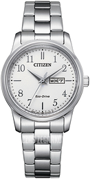 Citizen Eco Drive 180 Biały/Stal Ø31 mm EW3260-84AE