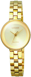 Citizen Szampański/Stal w odcieniu złota Ø25 mm EW5502-51P