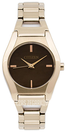 Citizen Brązowy/Stal w kolorze różowego złota Ø26 mm EX0323-51W