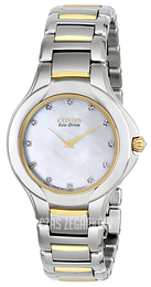 Citizen Biały/Stal w odcieniu złota Ø29 mm EX1184-51D