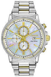 Citizen Nighthawk Biały/Pozlacana Ø42 mm FB3004-58D