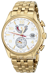 Citizen Biały/Stal w odcieniu złota Ø39 mm FC0002-53A
