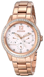Citizen Silhouette Srebrny/Stal w kolorze różowego złota Ø36.5 mm FD2013-50A