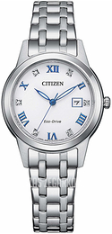 Citizen Dress Biały/Stal Ø29.4 mm FE1240-81A