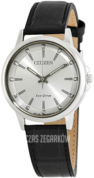 Citizen Srebrny/Skóra Ø37 mm FE7030-14A