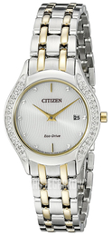 Citizen Axiom Biały/Stal w odcieniu złota Ø27 mm GA1064-56A