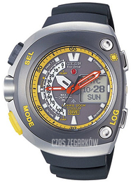 Citizen Dress Czarny/Guma Ø48 mm JV0055-00E