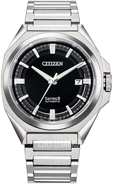 Citizen Series 8 Czarny/Stal Ø40 mm NB6010-81E
