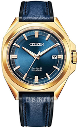 Citizen Series 8 Niebieski/Skóra Ø40 mm NB6012-18L