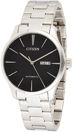 Citizen Mechanical Czarny/Stal Ø40 mm NH8350-83E