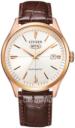 Citizen C7 Biały/Skóra Ø40.2 mm NH8393-05AE