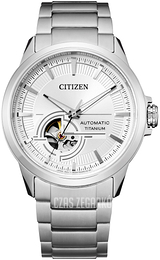 Citizen Srebrny/Tytan Ø41 mm NH9120-88A