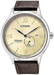 Citizen Titanium Szampański/Skóra Ø42 mm NJ0090-30P