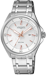 Citizen Vagary Aqua39 Srebrny/Stal Ø34 mm IU1-310-11