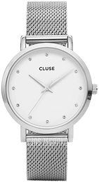 Cluse Pavane Biały/Stal Ø38 mm CL18301