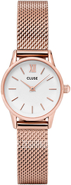 Cluse Biały/Stal w kolorze różowego złota Ø24 mm CL50006