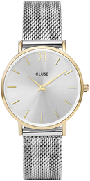 Cluse Srebrny/Stal Ø33 mm CW0101203015