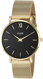 Cluse Czarny/Stal w odcieniu złota Ø33 mm CW0101203017