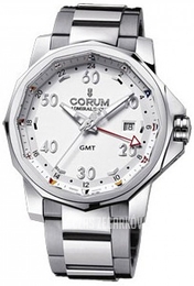 Corum Admirals Cup Challaenger 44 Biały/Stal Ø44 mm 383.330.20-V701 AA12