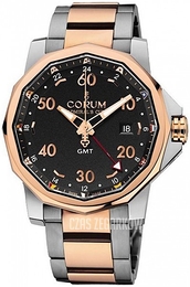 Corum Admirals Cup Challaenger 44 Czarny/Stal Ø44 mm 383.330.24-V705 AN12