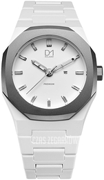 D1 Milano Premium Biały/Żywica z tworzywa sztucznego Ø40 mm PR08